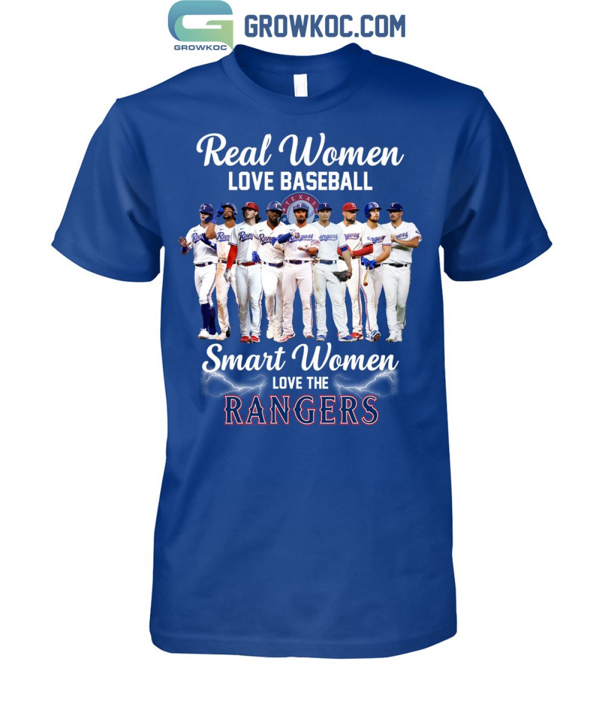 Official Texas rangers real women love baseball smart women love the rangers  2023 T-shirt, hoodie, tank top, sweater and long sleeve t-shirt