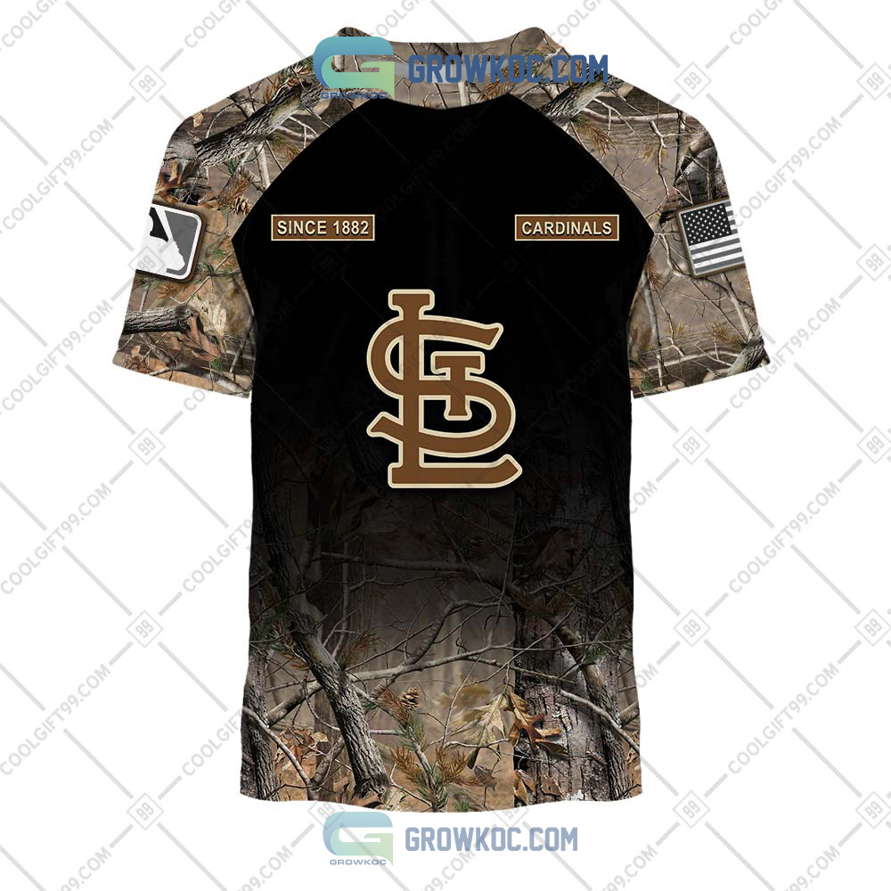 ST.Louis Cardinals MLB Personalized Hunting Camouflage Hoodie T Shirt -  Growkoc