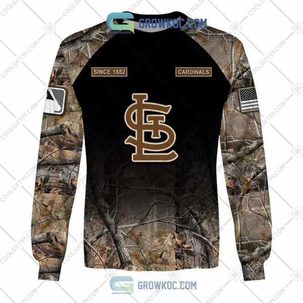 ST.Louis Cardinals MLB Personalized Hunting Camouflage Hoodie T Shirt