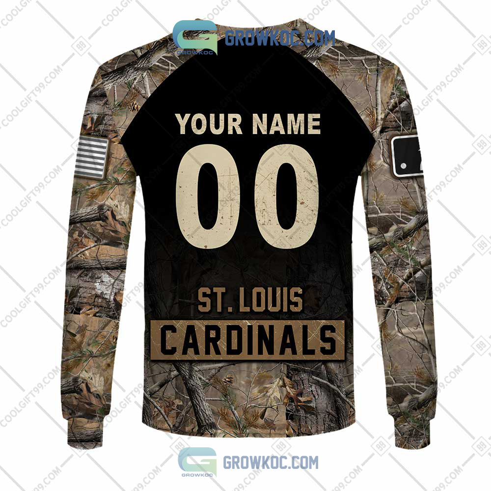 ST.Louis Cardinals MLB Personalized Hunting Camouflage Hoodie T