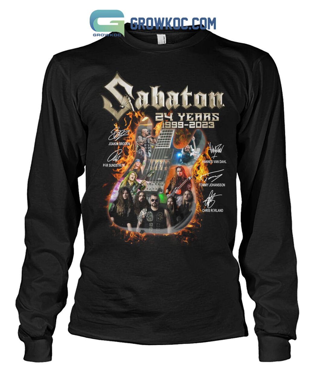 Sabaton 24 Years Anniversary 1999 2023 T Shirt