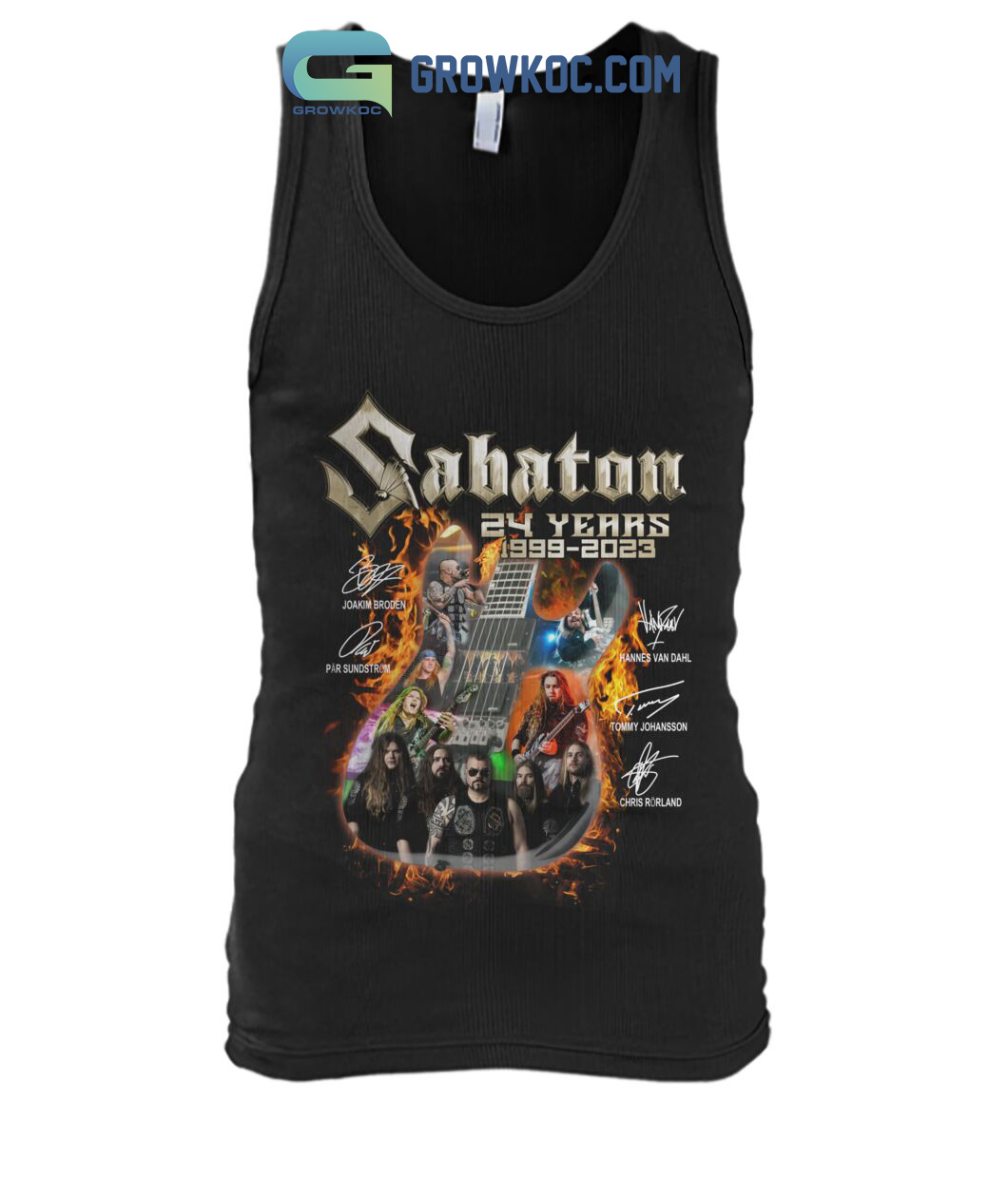 Sabaton 24 Years Anniversary 1999 2023 T Shirt