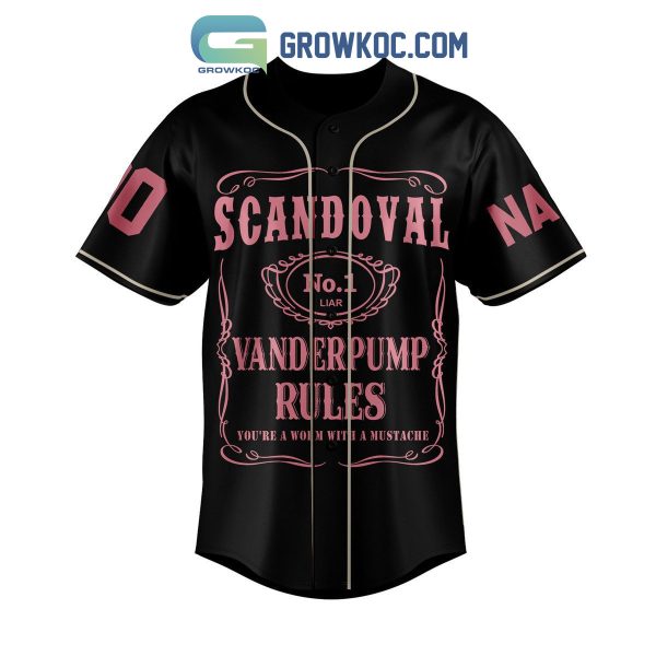 Scandoval No 1 Liar Vanderpump Rules Personalized Baseball Jersey