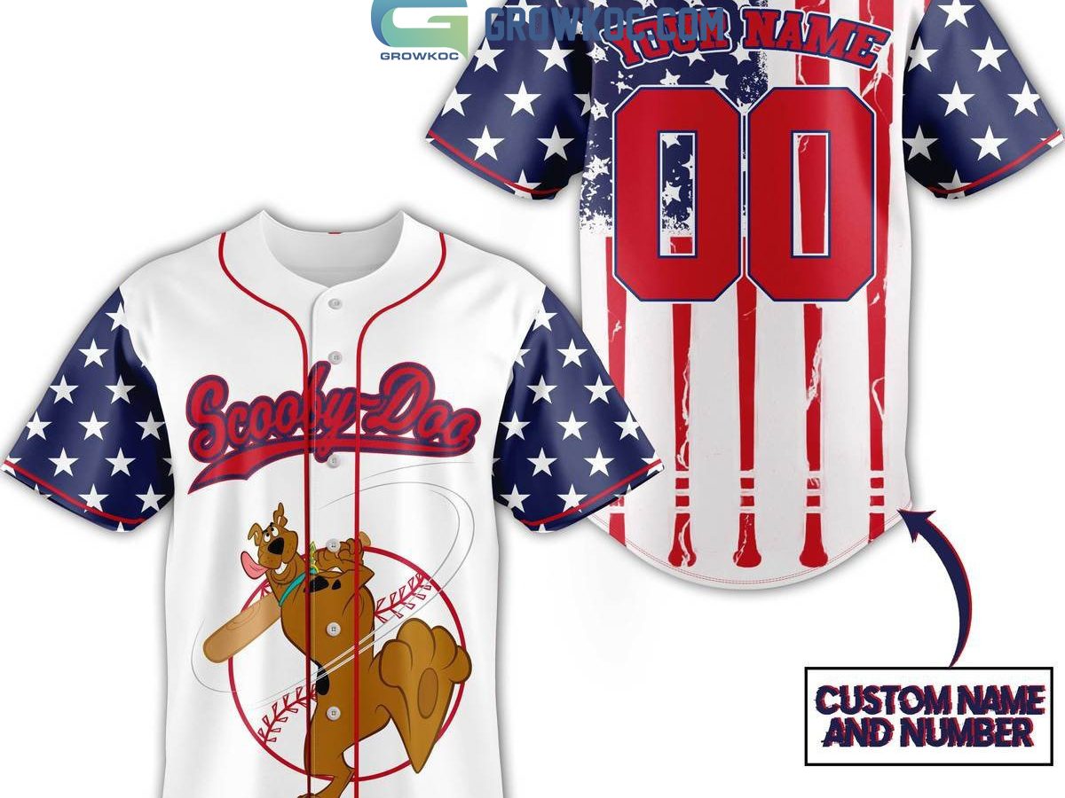 Scooby Doo 4 July United States Of American Personalized Baseball