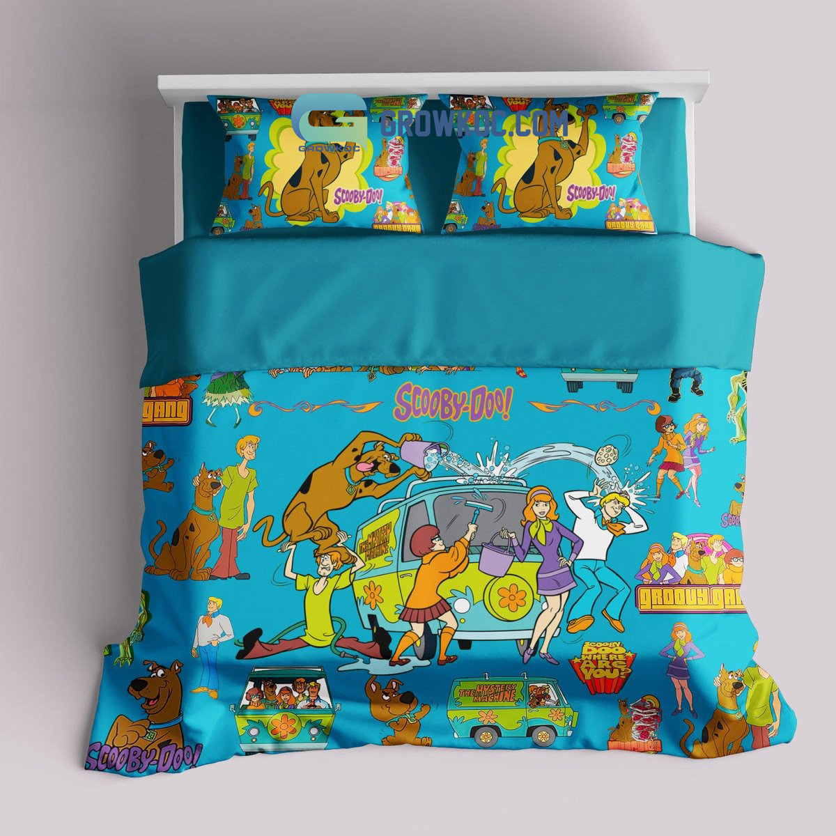 Scooby Doo Funny Movies Gift For Kid Family Bedding Set