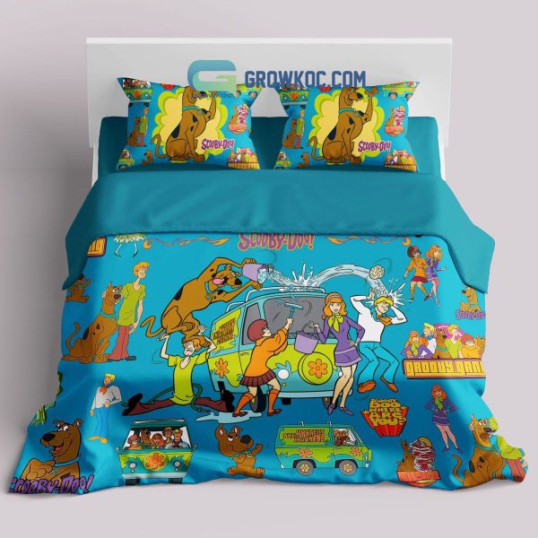 Scooby Doo Funny Movies Gift For Kid Family Bedding Set