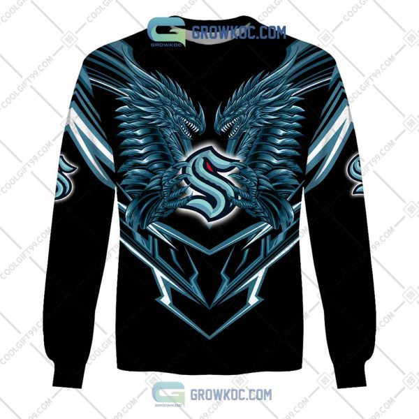 Seattle Kraken NHL Personalized Dragon Hoodie T Shirt