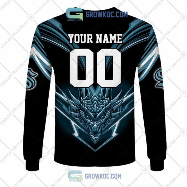 Seattle Kraken NHL Personalized Dragon Hoodie T Shirt