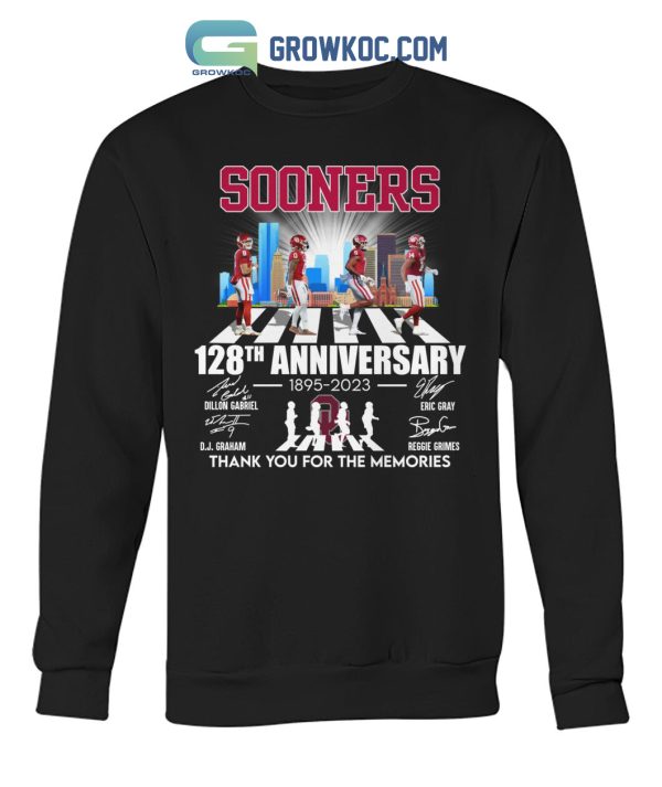 Sooners Football 128th Anniversary 1985 2023 T Shirt