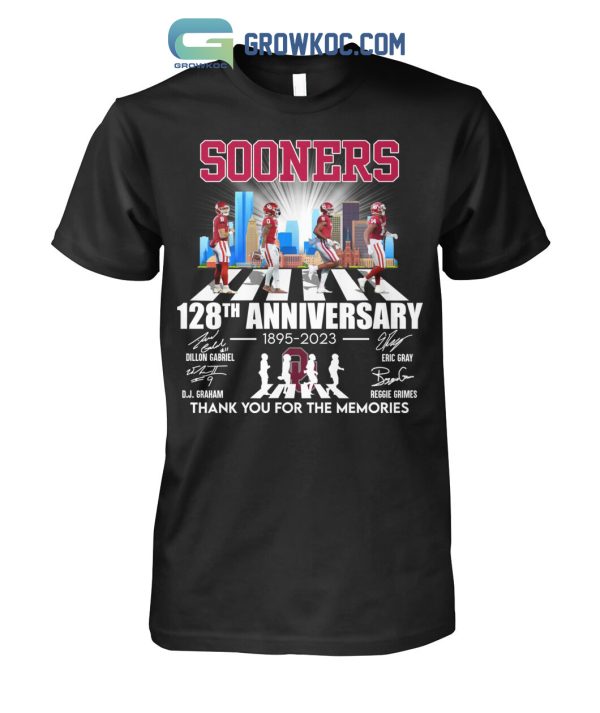 Sooners Football 128th Anniversary 1985 2023 T Shirt