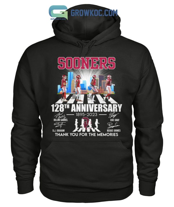 Sooners Football 128th Anniversary 1985 2023 T Shirt