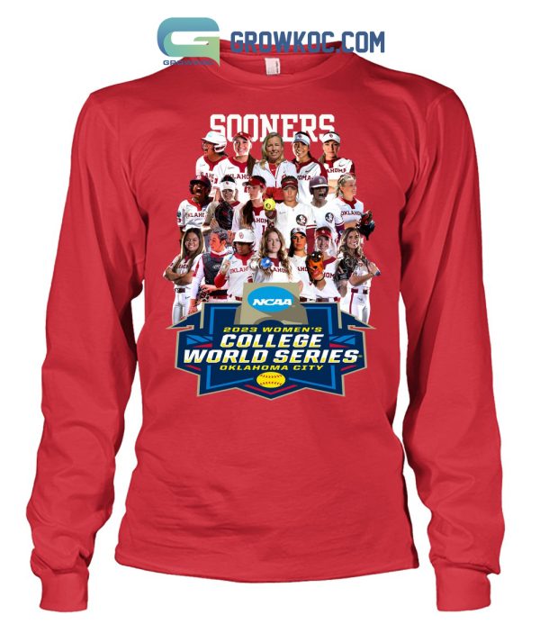 Sooners NCAA 2023 Women’s College World Series Softball T Shirt