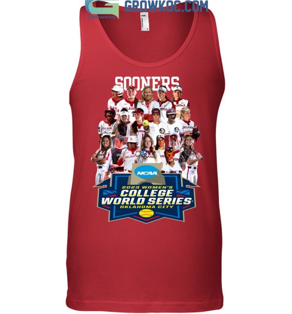 Sooners NCAA 2023 Women’s College World Series Softball T Shirt