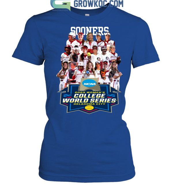 Sooners NCAA 2023 Women’s College World Series Softball T Shirt