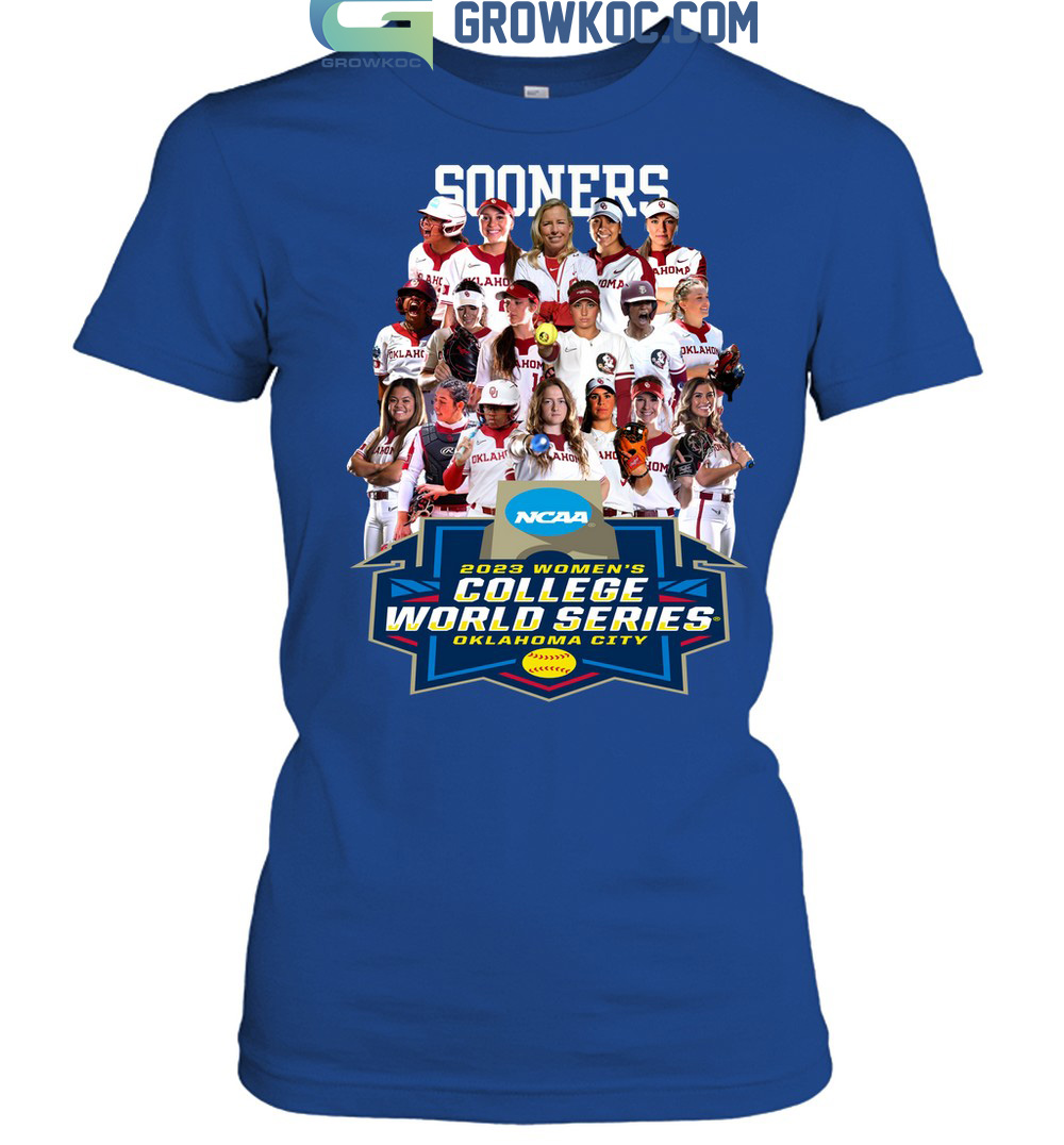 Sooners NCAA 2023 Women's College World Series Softball T Shirt