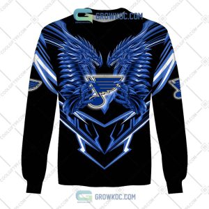 Men's NHL St. Louis Blues Graphic T-Shirt Size XL Color Blue