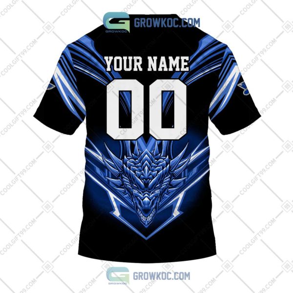 St. Louis Blues  NHL Personalized Dragon Hoodie T Shirt