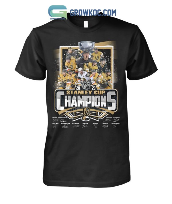 Stamley Cup Champions 2023 Congratulations Vegas Golden Knights T Shirt