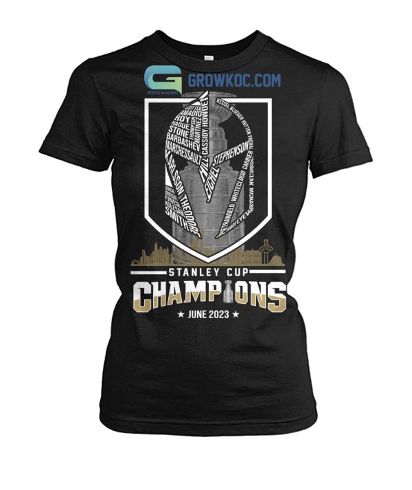Stanley Cup Champions June 2023 Vegas Golden Knights Team Hero T Shirt