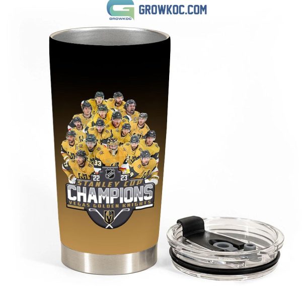 Stanley Cup Champions Super Team Vegas Golden Knights NHL Tumbler