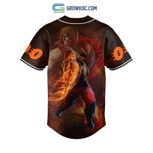 Street Fighter Capcom Personalized Baseball Jersey