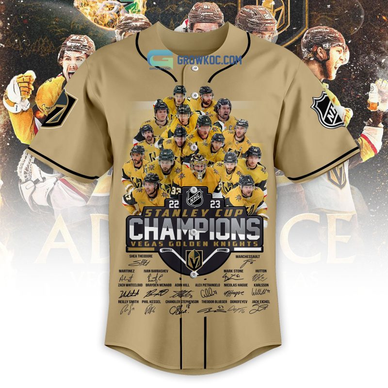 Super Team Vegas Golden Knights NHL Stanley Cup Champions 2023 Baseball ...