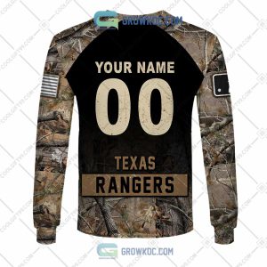 Texas Rangers MLB Personalized Mix Baseball Jersey - Growkoc