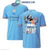 The Treble Champions 2023 Manchester City Team Hoodie T Shirt