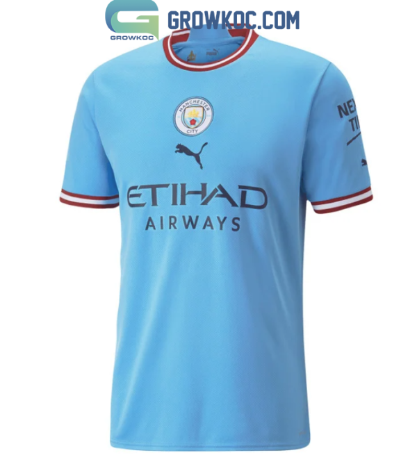 The Treble Champions 2023 The Citizens Manchester City Hoodie T Shirt