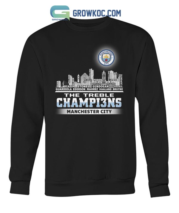 The Treble Champions The Citizens T Shirt
