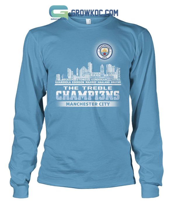 The Treble Champions The Citizens T Shirt
