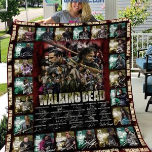 The Walking Dead Horror Movies Fleece Blanket Quilt