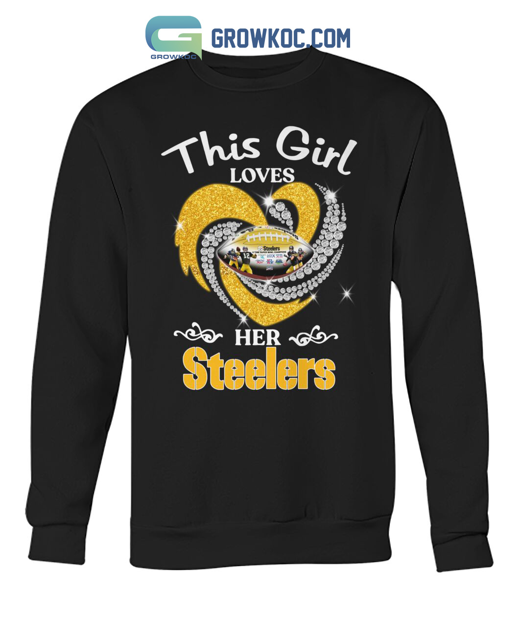 This Girl Loves Her Steelers T Shirt