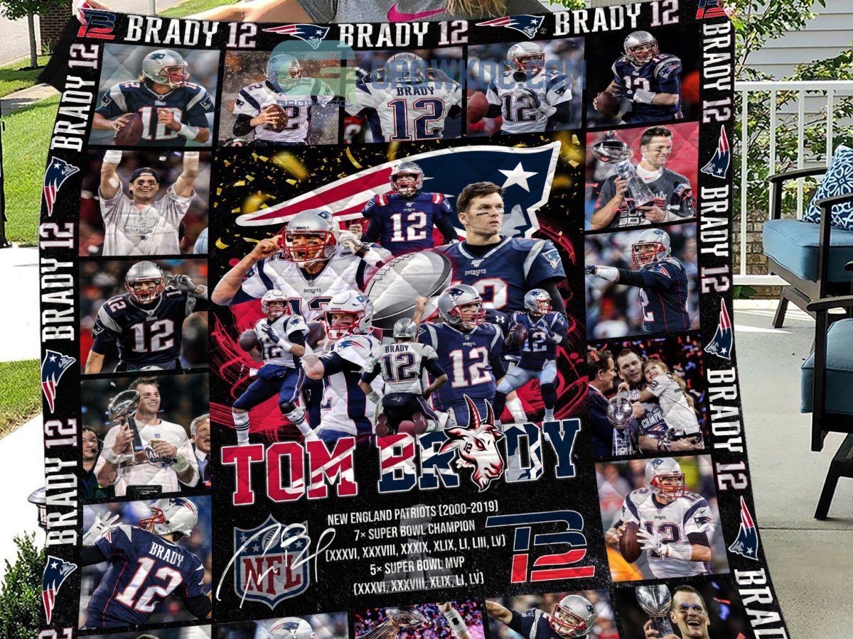 Tom Brady Goat 12 Memories That Will Last A Lifetime Fleece