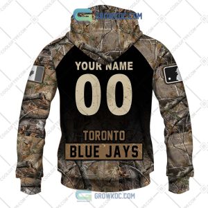 Toronto Blue Jays Shirt 3D Attractive Hunting Camo Blue Jays Gift