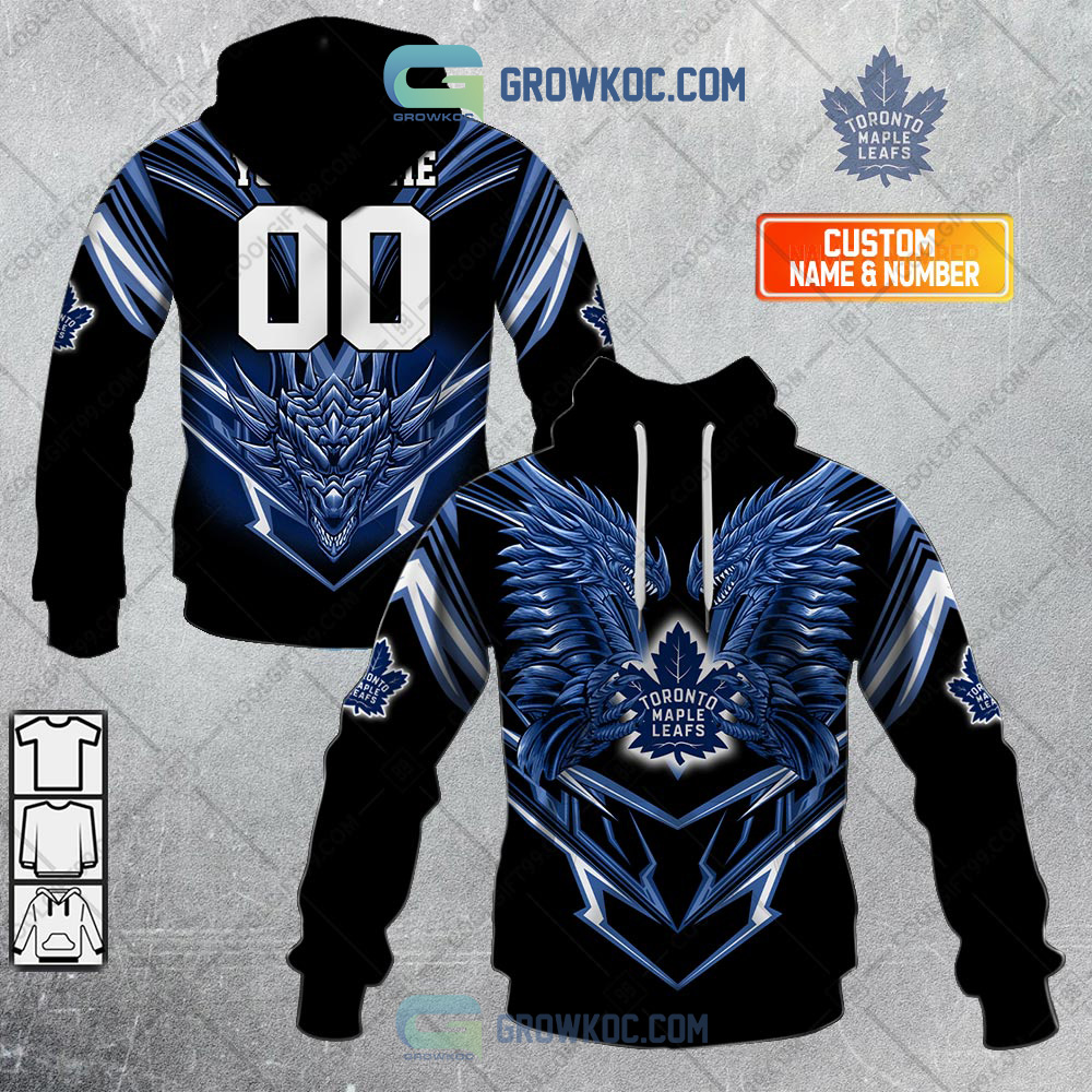 Toronto Maple Leafs NHL Personalized Dragon Hoodie T Shirt