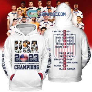 United State Of American 2023 Concacaf Nations League Champions Hoodie T Shirt