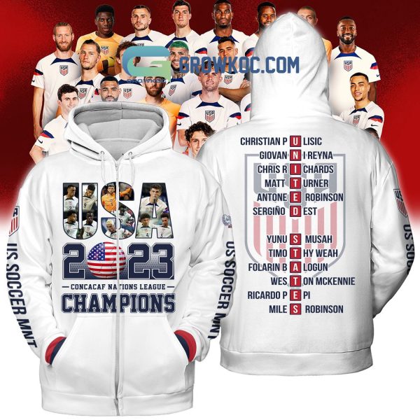 United State Of American 2023 Concacaf Nations League Champions Hoodie T Shirt