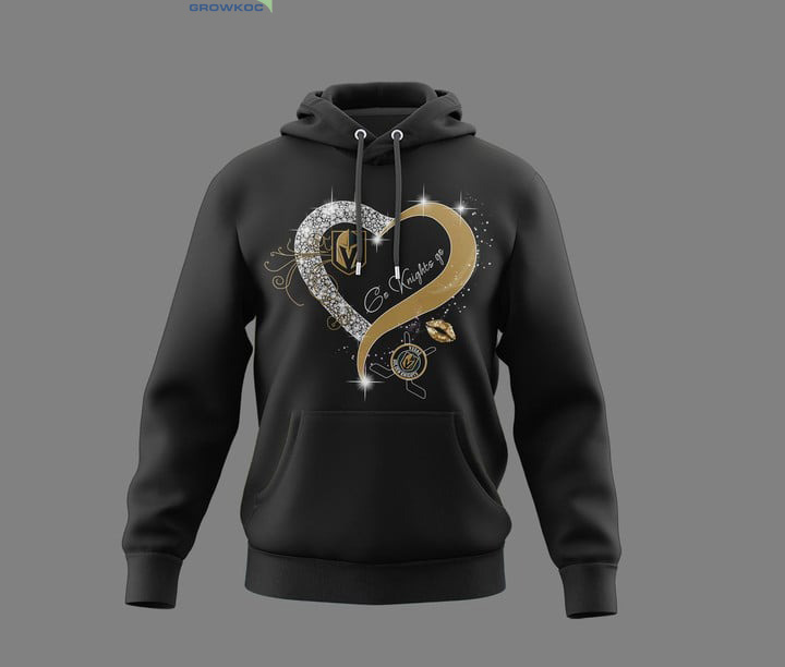 Vegas Golden Knights hockey heart logo shirt, hoodie, sweater, long sleeve  and tank top
