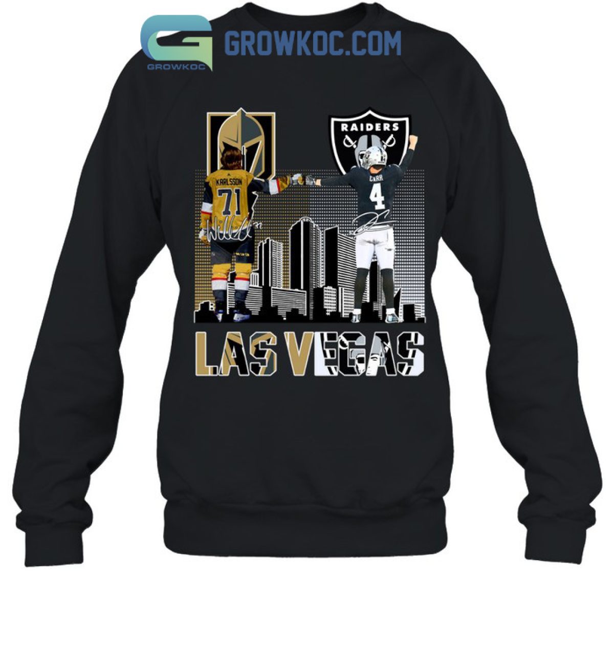 Las Vegas Raiders Shirt, Nfl Football Champions Short Sleeve Sweater