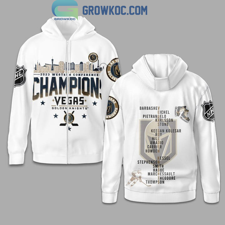 Vegas Golden Knights NHL Western Conference Champions 2023 Black Baseball  Jersey - Growkoc