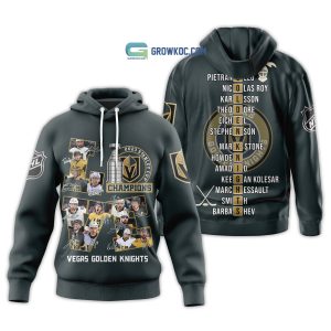 Vegas Golden Knights Love Grey Design Team Stanley Cup Champions Hoodie T Shirt