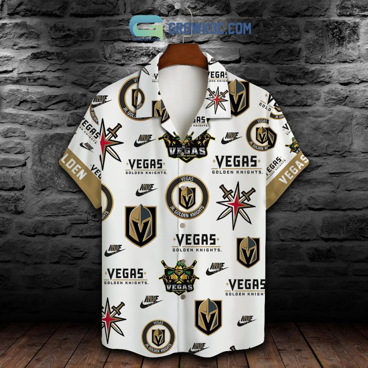 Vegas Golden Knights Custom Personalized Black Design Baseball Jersey -  Growkoc