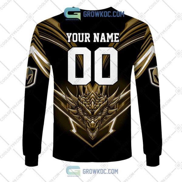 Vegas Golden Knights NHL Personalized Dragon Hoodie T Shirt
