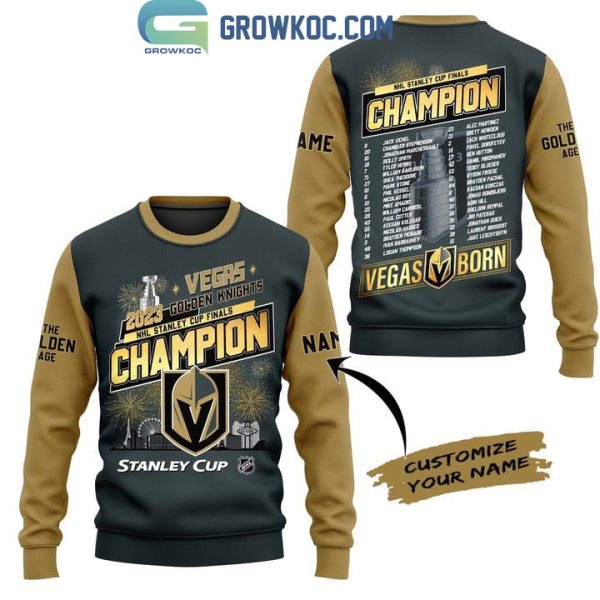 Vegas Golden Knights NHL Stanley Cup Finals 2023 Personalized Hoodie T Shirt