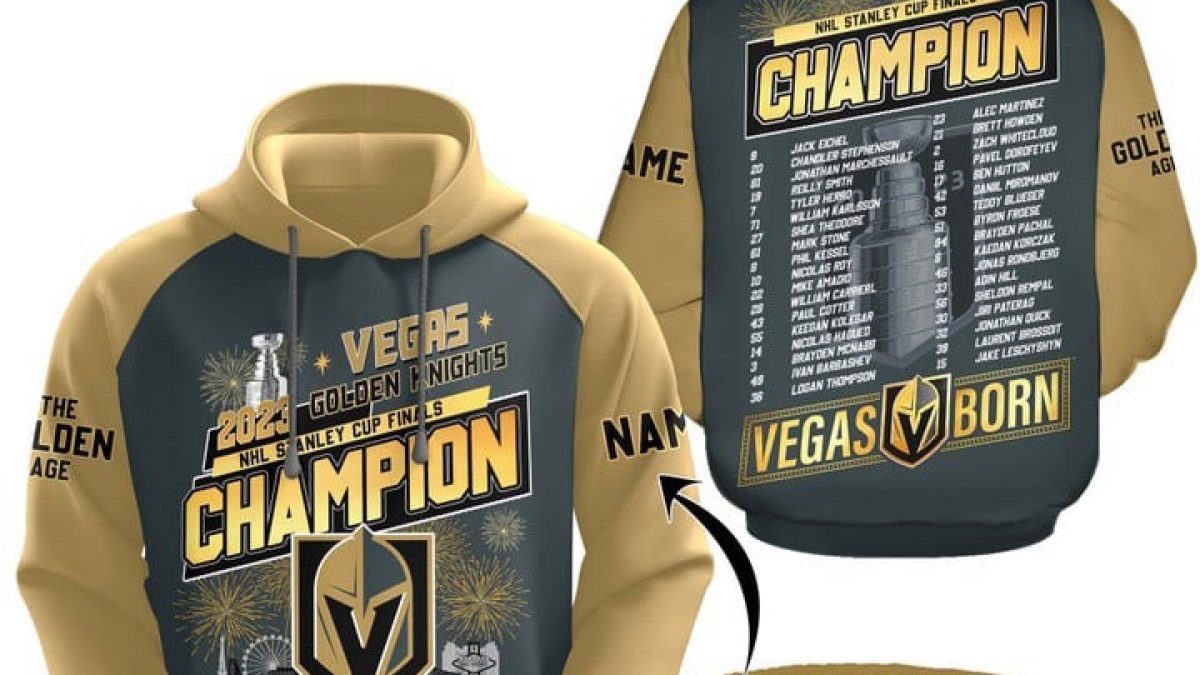 Vegas Golden Knights 2023 Stanley Cup Champions Most Canadian Players In  The NHL shirt, hoodie, sweater, long sleeve and tank top