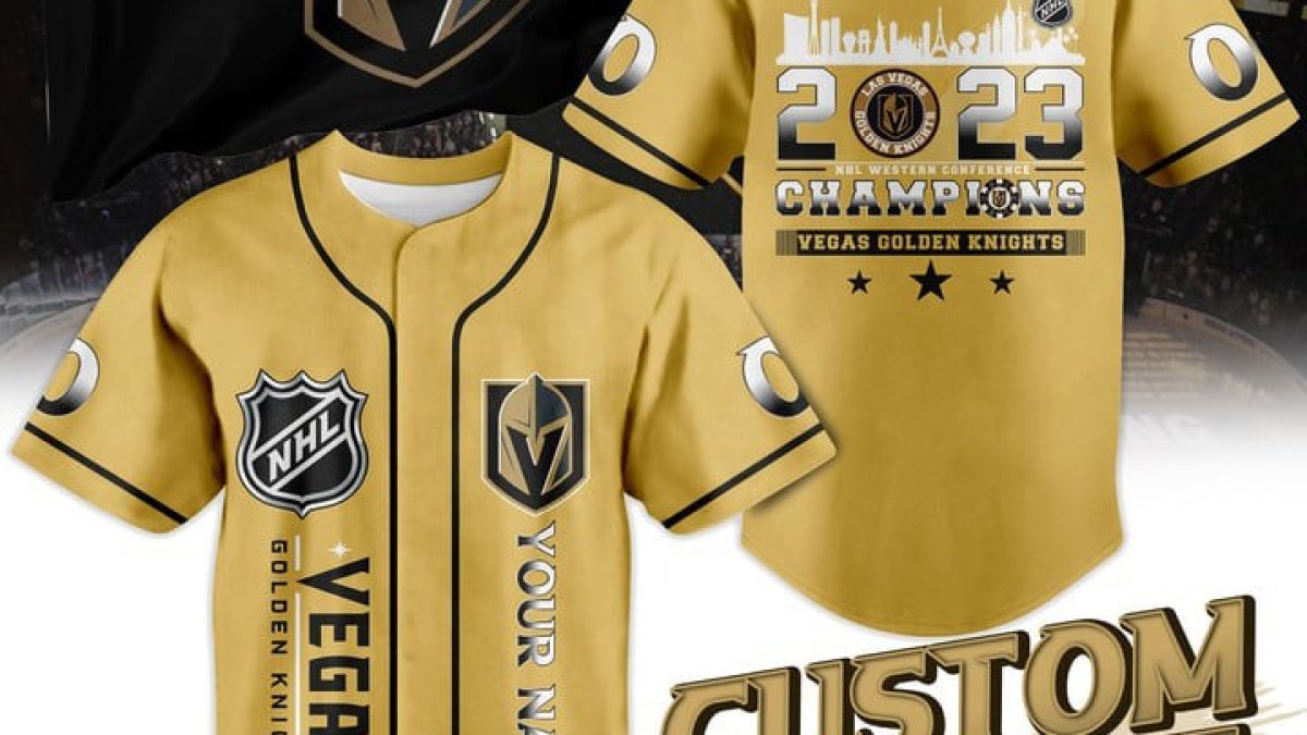 Super Team Vegas Golden Knights NHL Stanley Cup Champions 2023 Baseball  Jersey - Growkoc