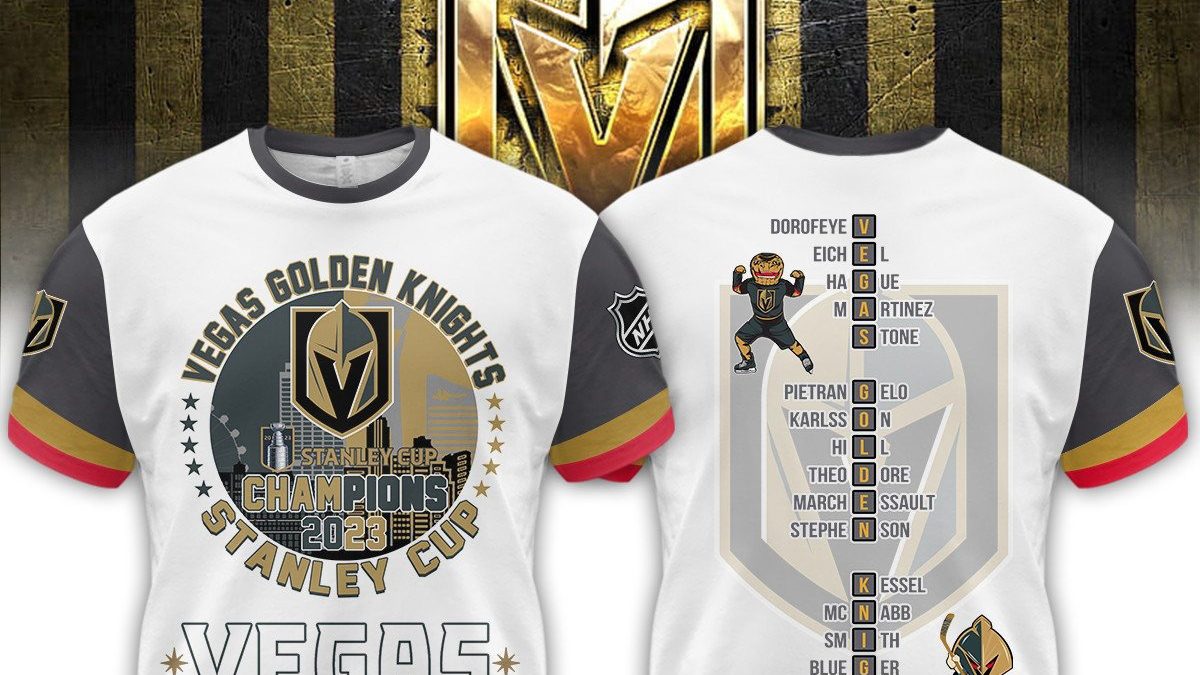 Vegas Golden Knights 2023 Stanley Cup Champions shirt