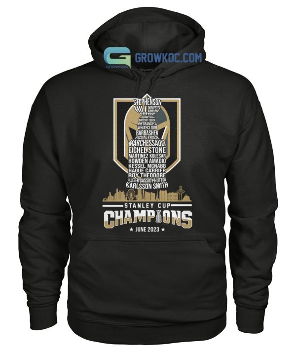 Vegas Golden Knights Stanley Cup June Champions Best Team Make History T Shirt
