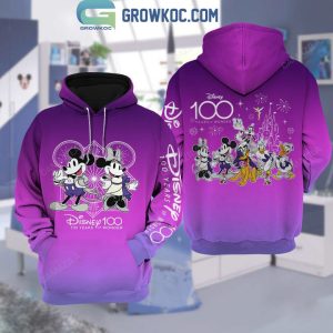 Walt Disney 100 Years Of Wonder Goofy Pluto Donal Duck Hoodie T Shirt
